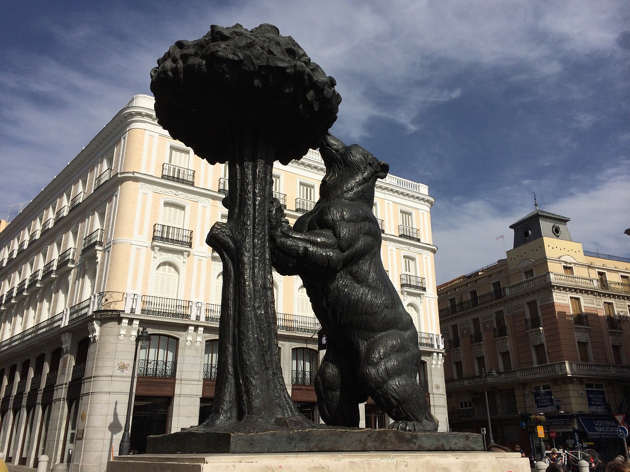 Turistas en España.