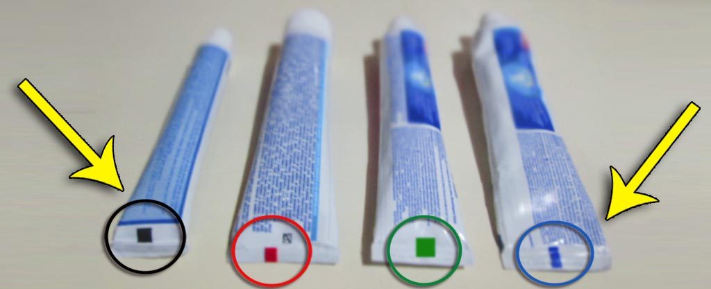 BOTES DE PASTA DENTAL