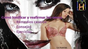 reafirmar pechos de manera natural