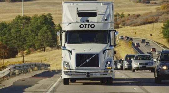 uber camion autonomo sin conductor