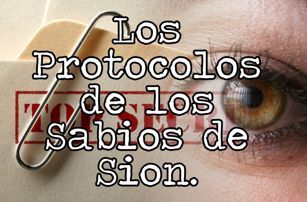 Los protocolos de los sabios de sion.