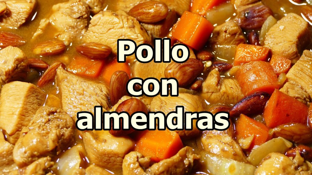 pollo con almendras chino