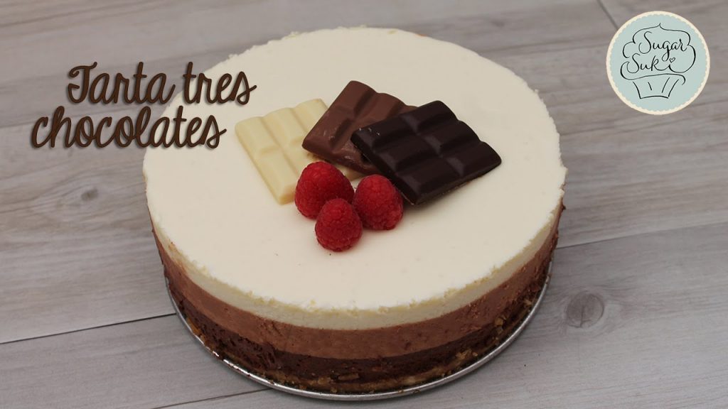 Tarta de 3 Chocolates
