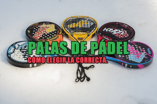 palas de padél como elegir diferencias