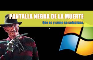 COMO REPARAR LA PANTALLA NEGRA DE LA MUERTA
