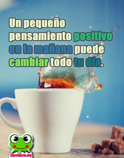 Frases Motivadoras. Un pequeño pensamiento...
