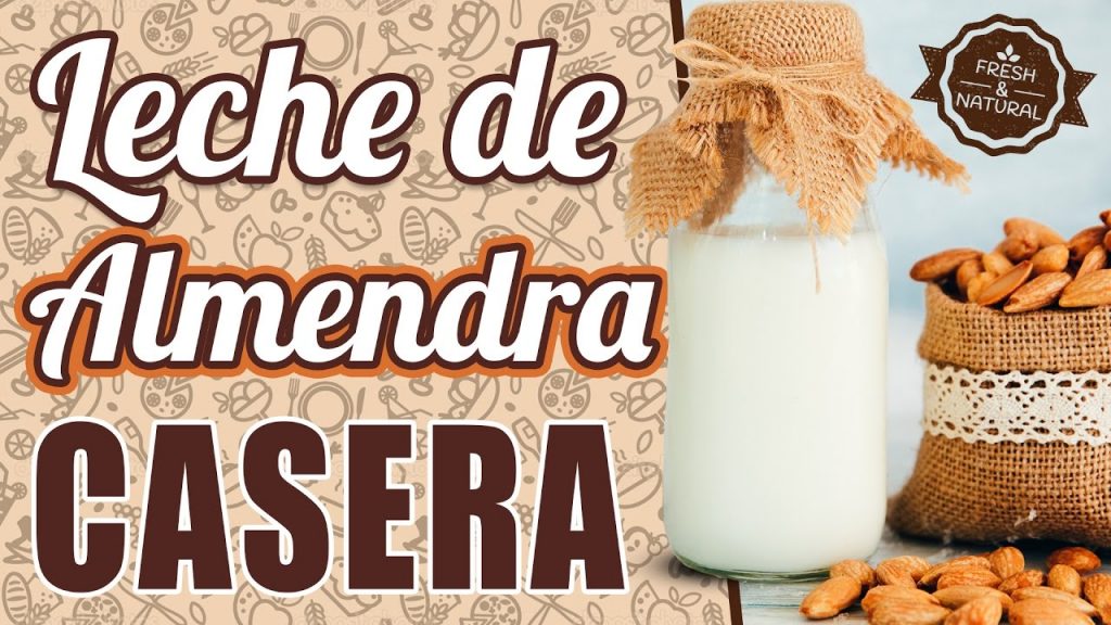 leche de almendra bebida vegetal propiedades de la almendra