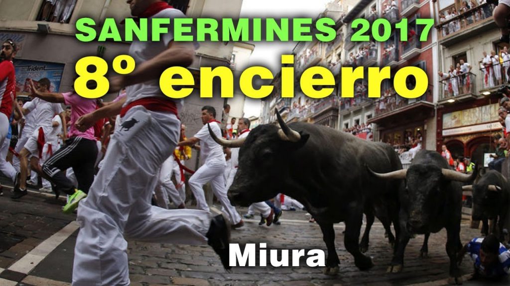 octabo encierro sanfermines san fermin pobre de mi miuras