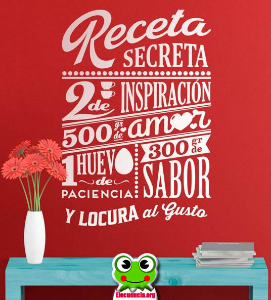Frases Motivadoras. Receta Secreta...