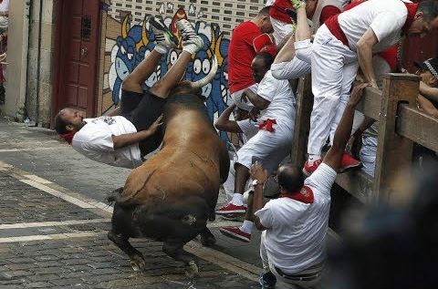 segundo encierro san fermin 2017
