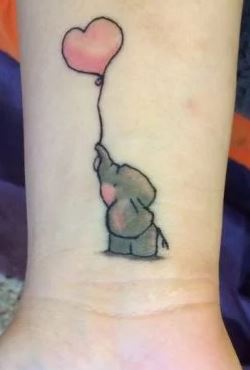 tatuajes mujeres pequeños elefante