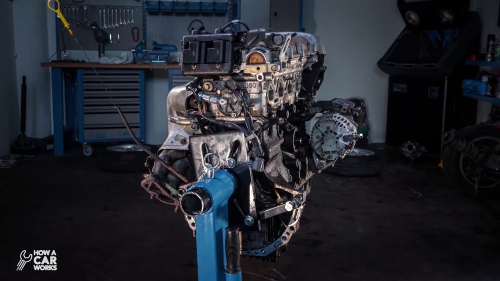 Desmontar un motor en timelapse