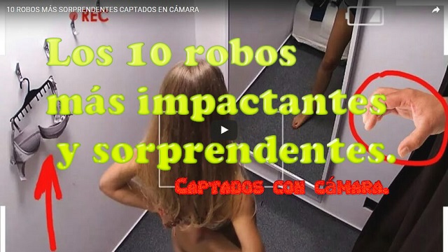 robos mas impactantes captados en camara