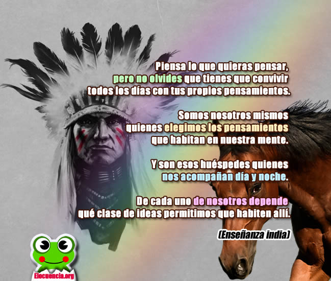 frases motivadoras de los indios nativos americanos