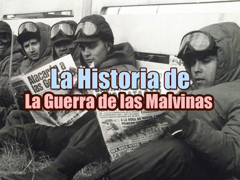 la guerra de las islas malvinas portada