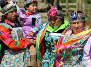 Comunidad mapuche. cremas Meliliwen