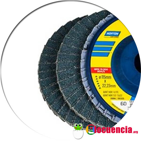 pulir acero inoxidable discos flaps